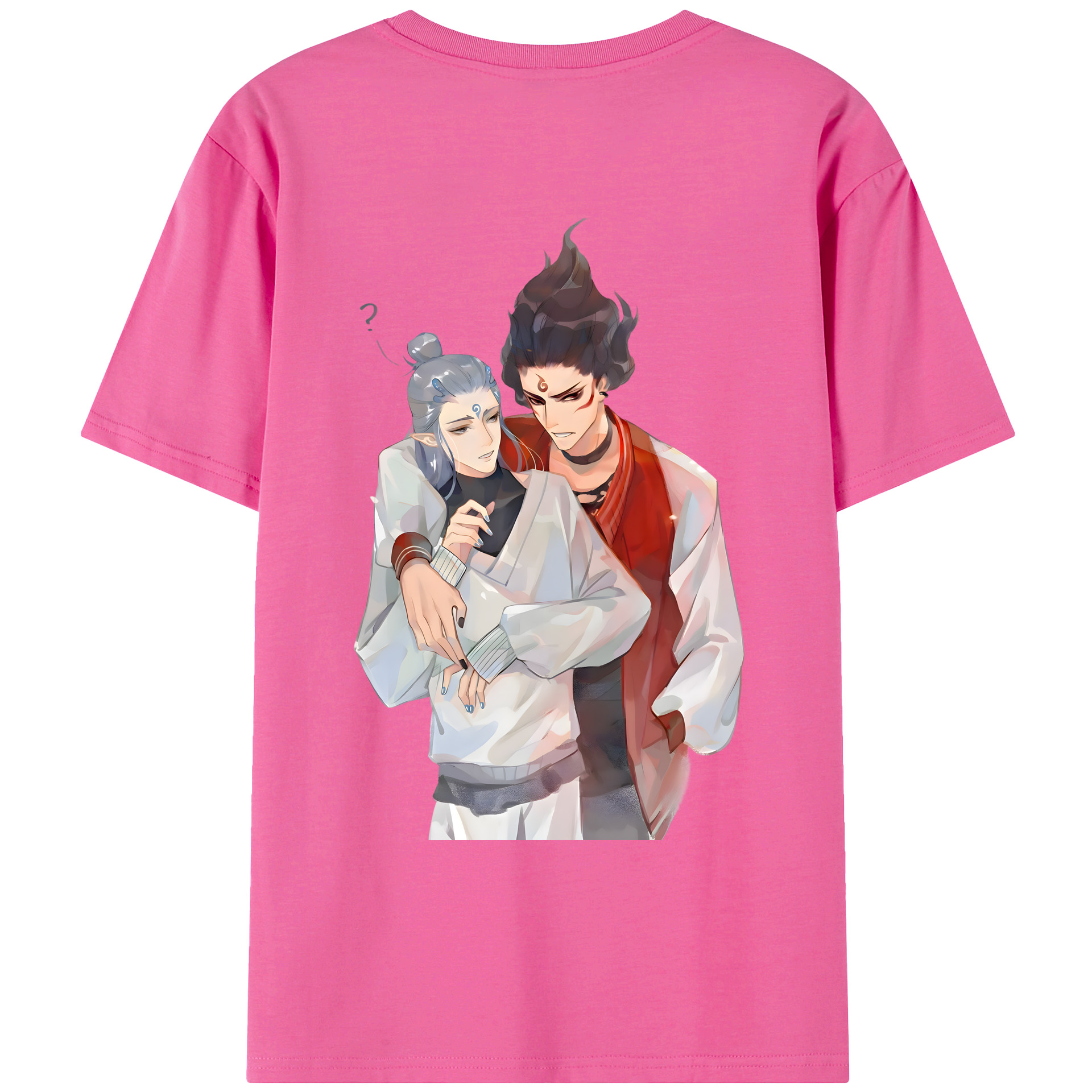 （画像用） Ne Zha 2 ナタ 魔童の大暴れ レディース半袖Tシャツ(バックプリント)